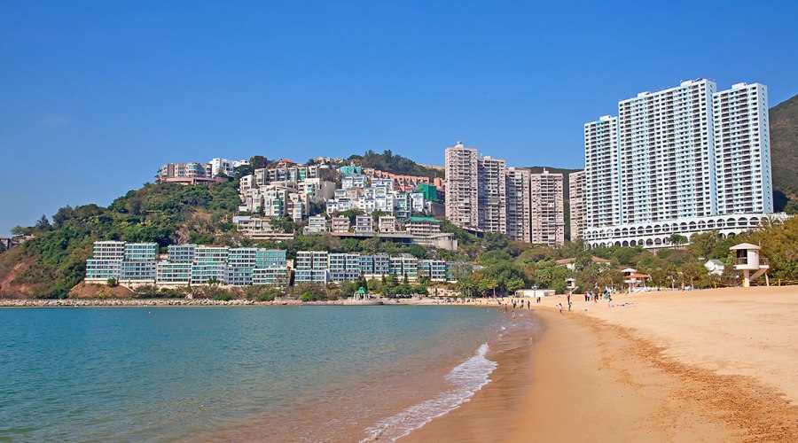 Hong Kong Repulse Bay - Public Beach on Hong Kong Island
