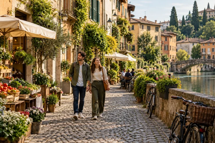 Exploring Walkable European Cities Beyond Their Tourist Districts