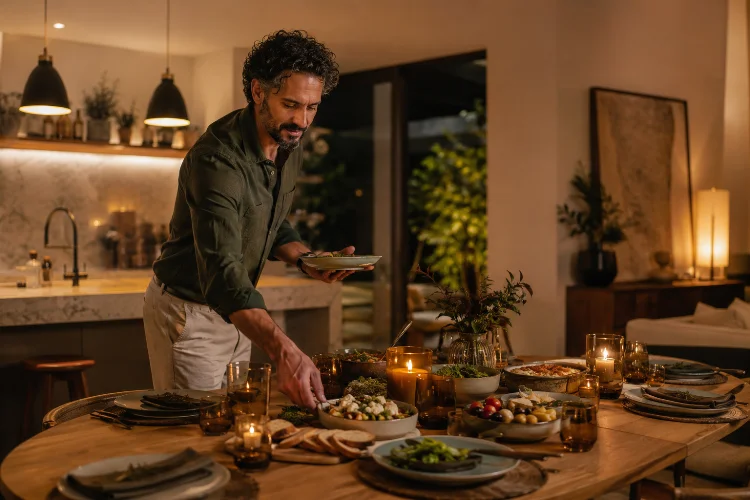 How to Plan a Relaxed Dinner at Home Without Hours in the Kitchen